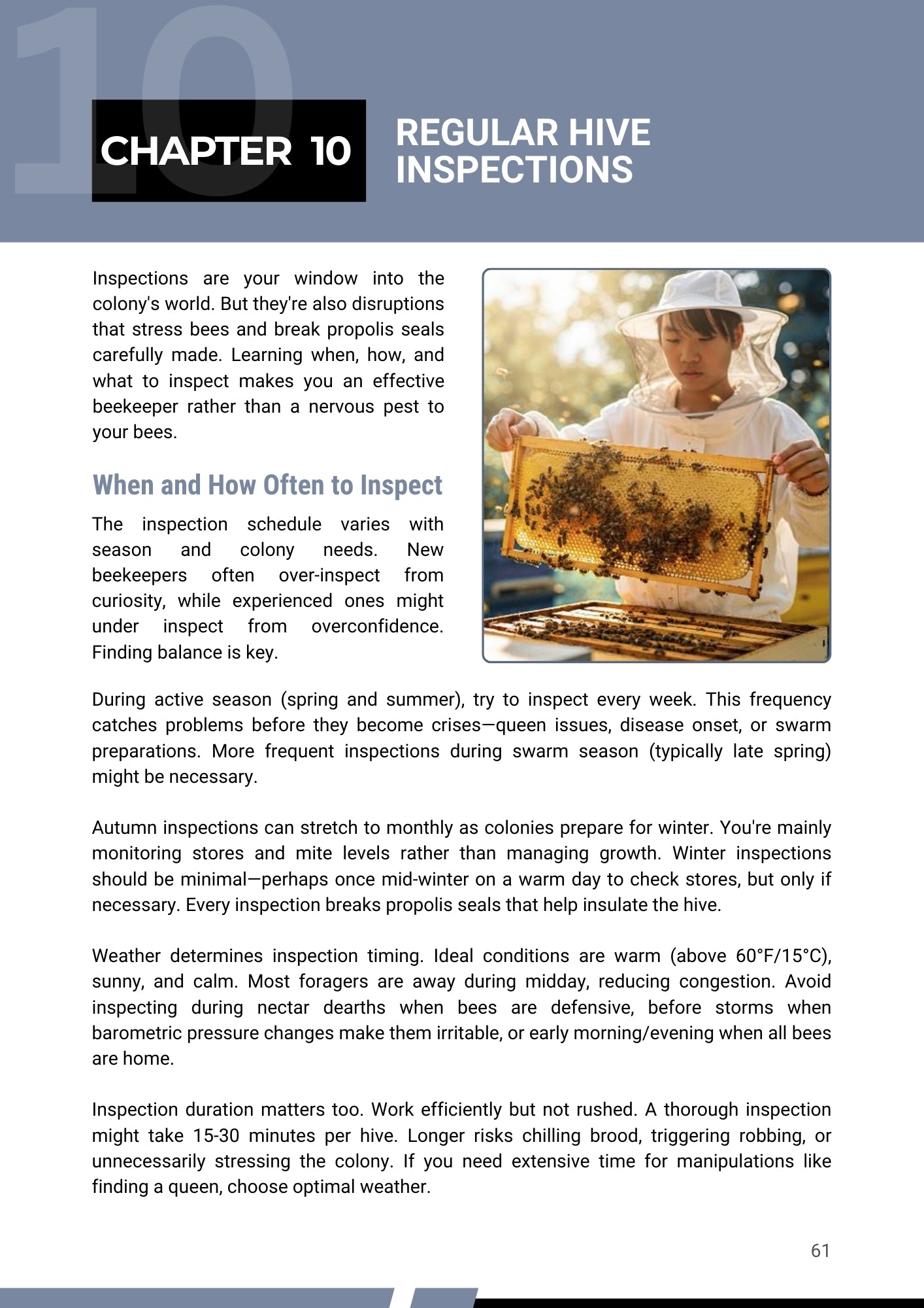 MODERN BEEKEEPING: A COMPLETE FIRST YEAR GUIDE